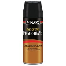 Minwax 11.5 oz. Fast-Drying Clear Semi-Gloss Polyurethane Spray