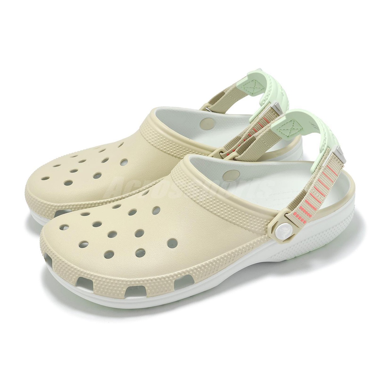 Crocs Classic Turbo Clog Bone Beige Men Slip On Casual