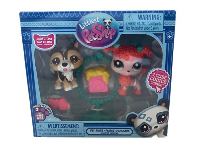 Hasbro Littlest Pet Shop G7 Pet Pairs Jump N Joy #88 Sheltie 89