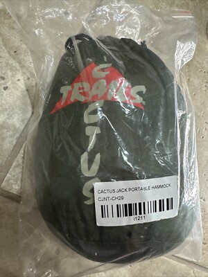 Cactus Jack Cactus Trails Portable Hammock Olive Brand New Travis Scott DS 