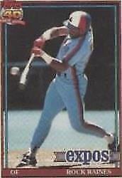 1991 Topps Micro - Tim Raines #360 - 1 of 1