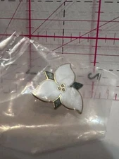 Ontario Trillium Flower  Lapel Pin