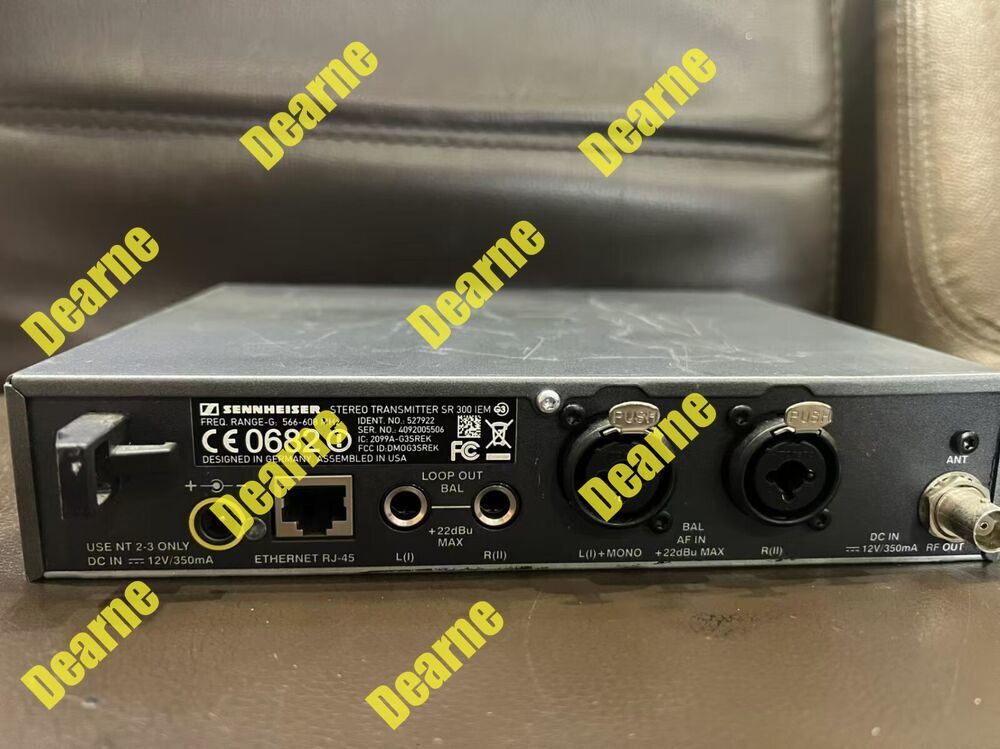 Leicozir EW300IEMG3 ワイヤレスIEM受信機 本体 中古 1PC USED Sennheiser ew 300 iem g3 566-608MHz G Band | eBay