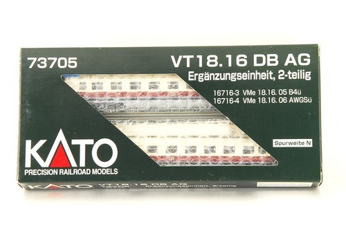 Kato Spur N 73705 VT18.16 DB AG Ergaenzungseinheit, 2-teilig 2 Wagen Set Japan | Zustand: Used
