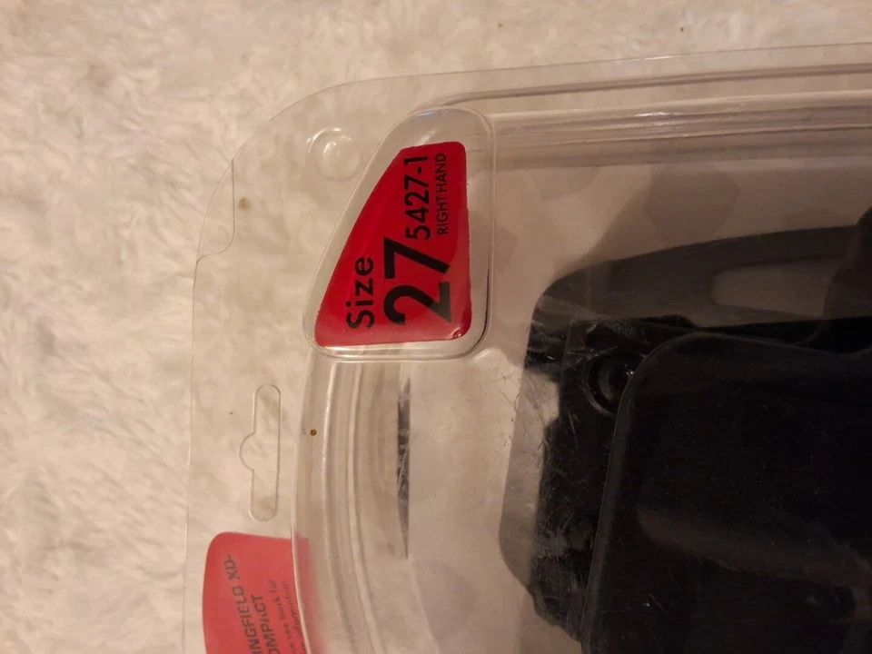 Uncle Mike's 5427-1 RH Tact Kydex Belt & Paddle Holster for Springfield XD Comp - Image 4 of 4