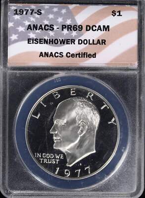 1977-S $1 Proof Eisenhower 