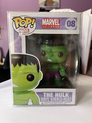 Funko Pop! Marvel - The Hulk #08 Vinyl Bobble-Head