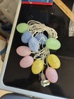 1 set of 10 Crystal Pastel Easter Egg String Lights Melted Popcorn  — photo 6