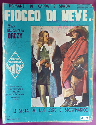 FIOCCO DI NEVE da I ROMANZI di CAPPA & SPADA del 1935-420