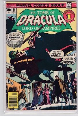 Tomb of Dracula #51 (Marvel Comics December 1976)