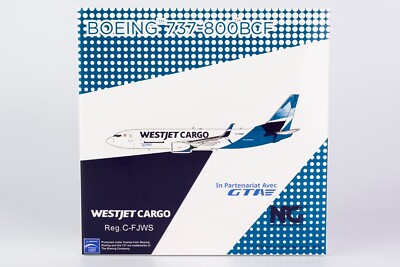 WestJet Cargo B737-800BCF Reg: C-FJWS 1:400 Scale NG MODELS