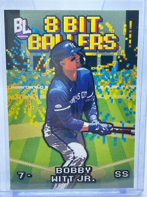 2023 Topps Baseball 8 Bit Ballers Bobby Witt Jr.