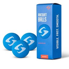 Gearbox Racquetball Balls 3-Pack, Blue 
