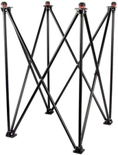 Surco Professional Collapsible Carrom Board Stand Black 30 Height Made in India