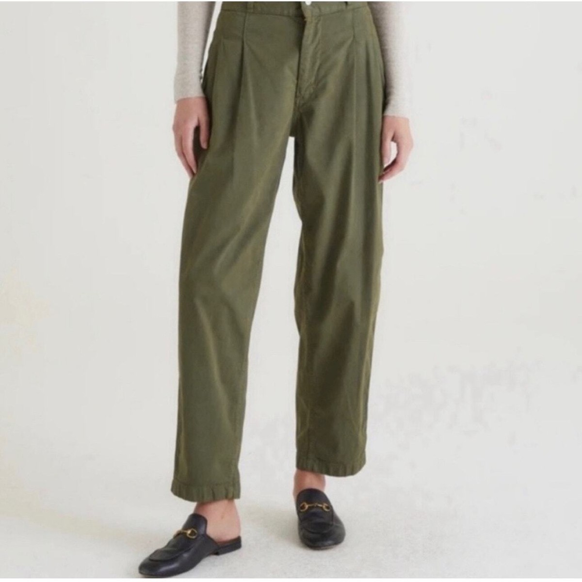 【oan】Edwin Ela Shirring Pants edwinwidetrousersstonebeigeunw