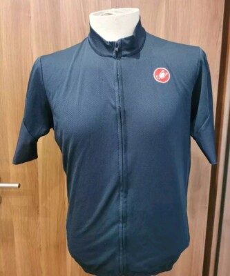Castelli Entrata V RADTRIKOT Gr. XXL Cycling Jersey Maglia Grau 
