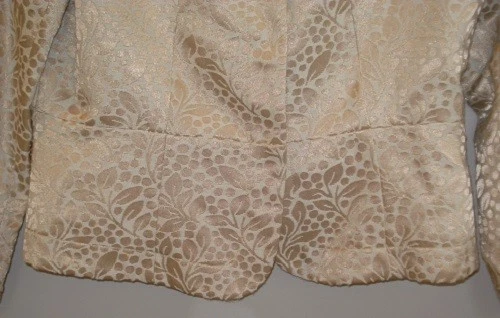 Chaqueta corta Bob Mackie Studio blazer vintage elegante forrada para mujer talla 12 Foto 3 de 4