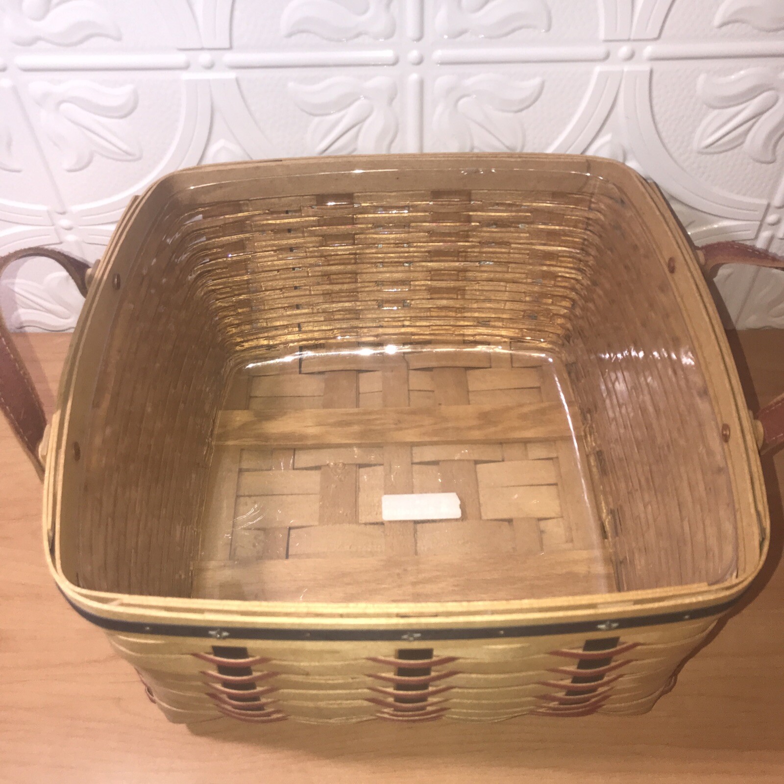 Longaberger 2003 PROUDLY AMERICAN WASH DAY Basket Combo Patriotic W