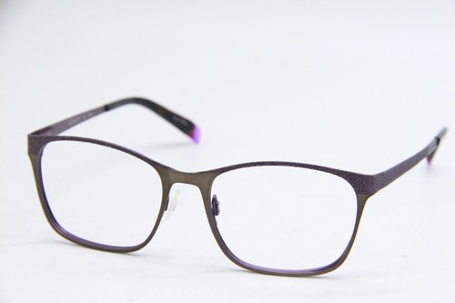 ESPIRIT ET 17487 COLOR-535 GUNMETAL PURPLE HAVANA AUTHENTIC EYEGLASSES 51-16