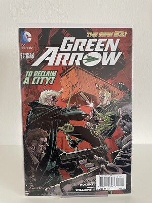 Green Arrow The New 52 #16 DC Comics US Heft Top Zustand bagged and Boarded