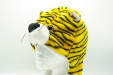 KIDS ANIMAL HAT TIGER YELLOW BLACK USA SELLER WINTER PLUSH CARTOON
