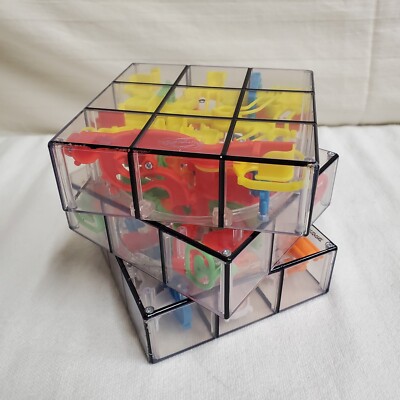 Rubik s Perplexus Fusion 3 x 3 Challenging Puzzle Maze Ball Skill Game Cube