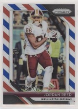2018 Panini Prizm Red White & Blue Prizm Jordan Reed #6 n1u