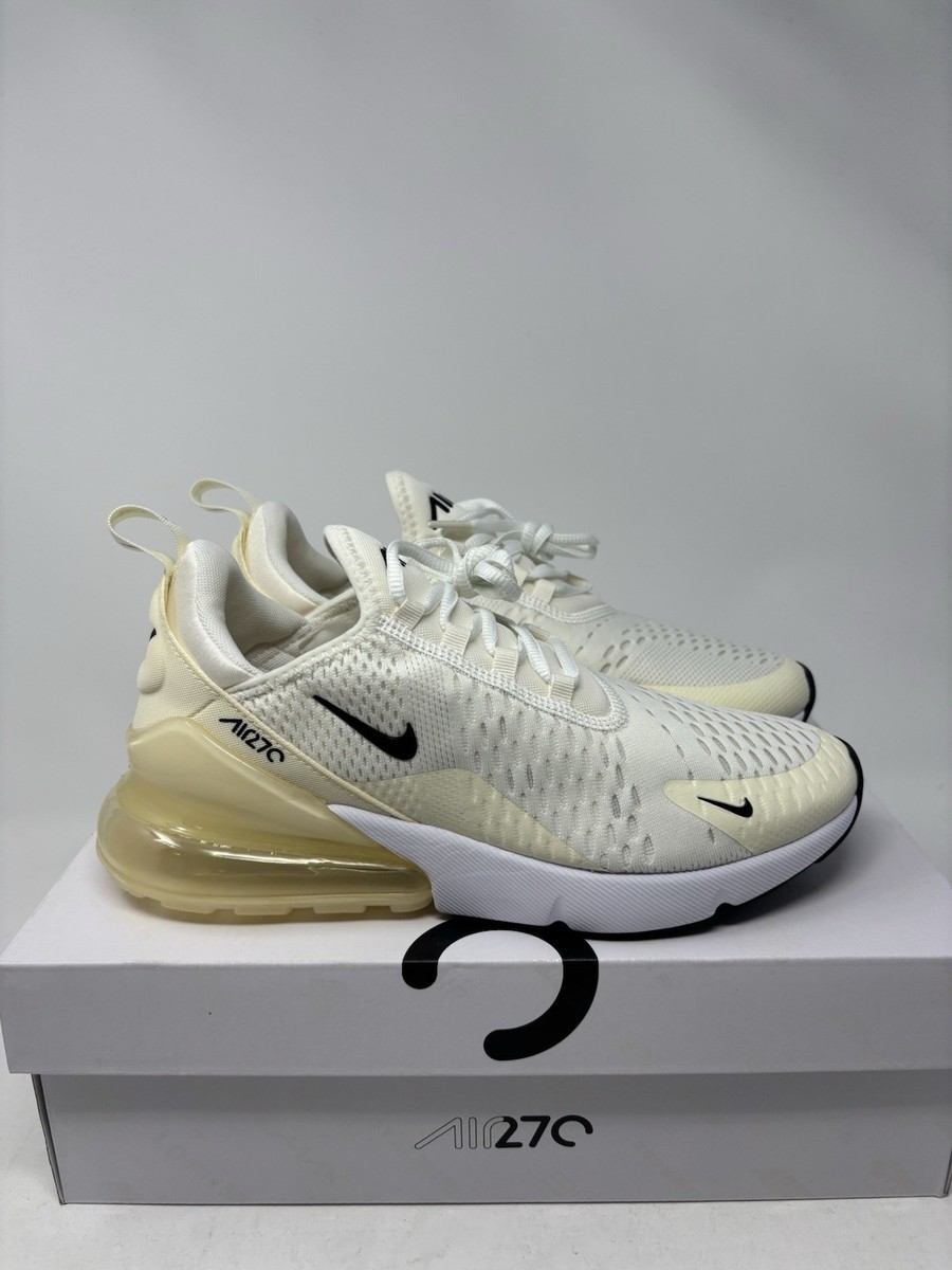 Nike Air Max 270 Coconut Milk White Running Sneaker AH6789-124