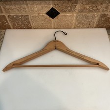 Hamburgers Men  s Store Baltimore Maryland Clothes Hanger Brown Wood Vintage MD