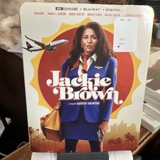 Jackie Brown (4K UHD Blu-ray) Samuel L. Jackson NEW Sealed, Free Shipping