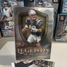 Topps Tom Brady New England Patriots 2025 Chrome Legends of Gridiron LOG-9