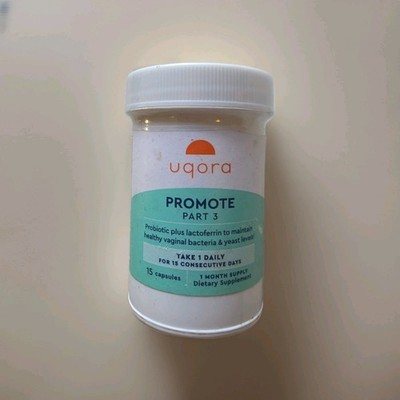 Uqora Promote Part 3 - Probiotic, Maintain Healthy Vaginal Bacteria, Exp 5/26