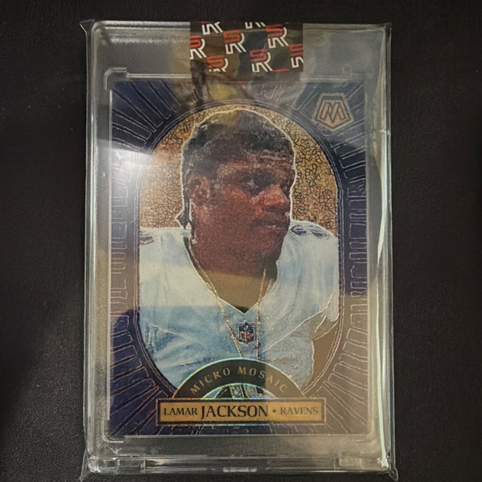 Panini 2025 Mosaic Football Micro Mosaic Insert Lamar Jackson Ravens #26