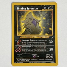 Shining Tyranitar - Neo Destiny - 113/103 - Pokemon Card