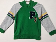 Toddler Paw Patrol Hoodie size 3T Green Collegiate Letter Varsity Toon