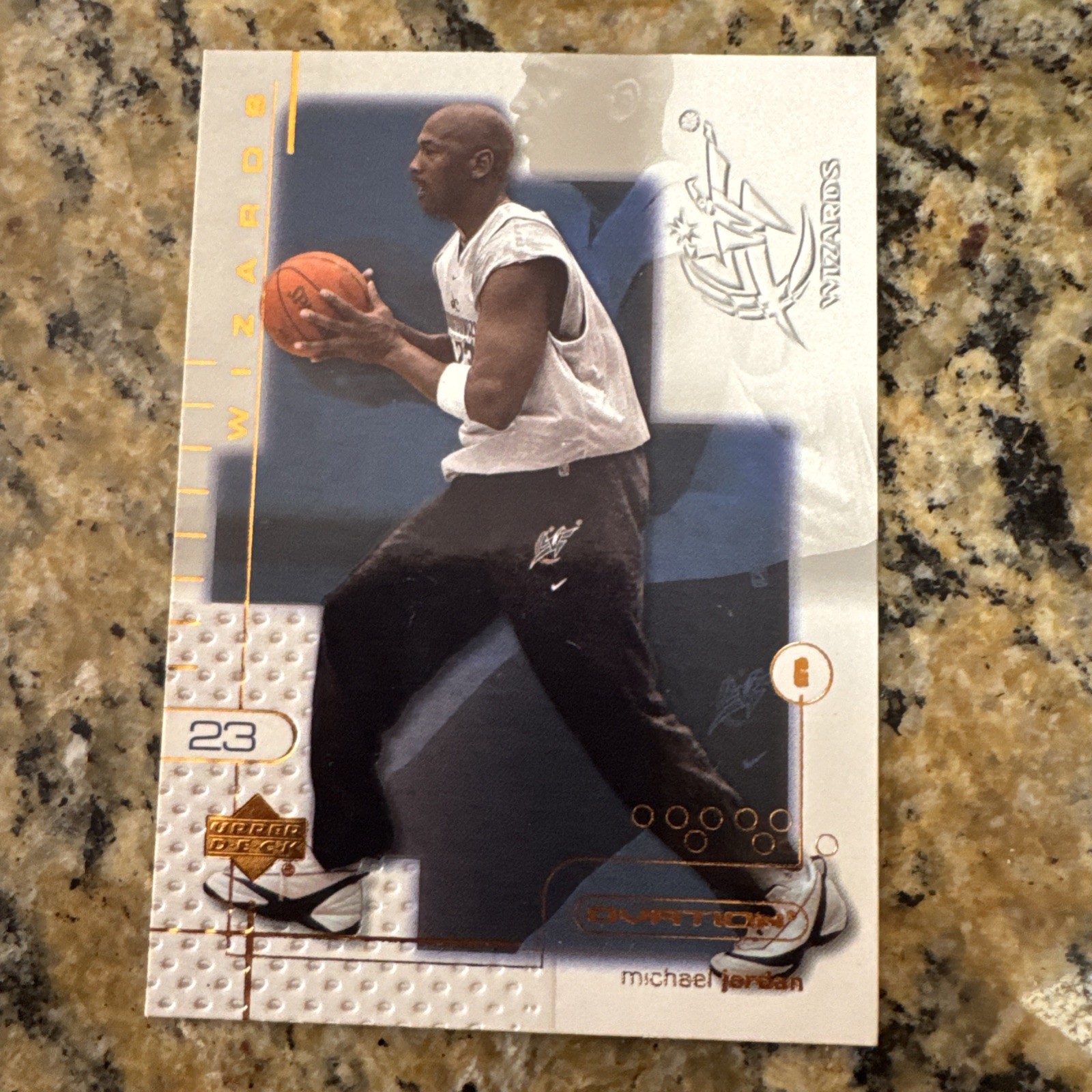2001 Upper Deck Ovation Michael Jordan Washington Wizards #90