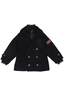 Pepe Jeans Jacke Jungen Mantel Weste Kinderjacke Gr. EU 92 Wolle Bau... #96jbdeu