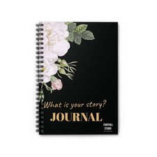 What is your Story Spiral Notebook,Journal - Ruled Line
