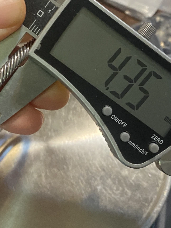 Pulsera David Yurman X Station 4mm Plata de Ley 925 18K Tamaño Pequeño Foto 4 de 4