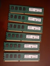 Crucial (2x) 4GB DDR3L-1600 UDIMM 1600Mhz Server RAM CT51264BA160B C16FN2