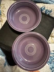 Set Of 19 OZ. MEDIUM CEREAL SOUP BOWL lilac purple 6 7/8" FIESTA