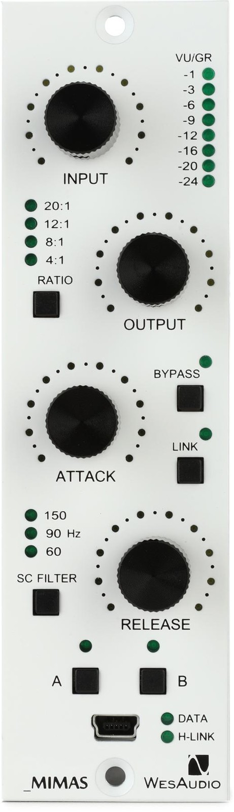 Аналоговый компрессор WesAudio MIMAS NG500 серии 500 с цифровым управлением 176490₽