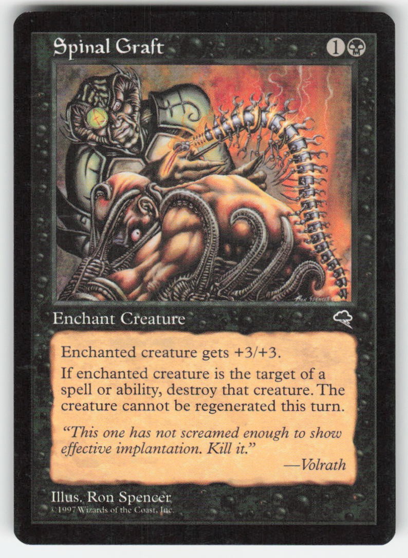 1997 Spinal Graft Tempest 159 MTG