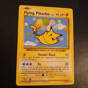 Flying Pikachu Pokemon Cards | eBay