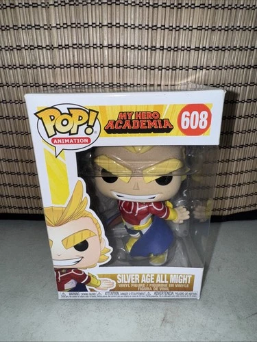Funko Pop! Vinyl: My Hero Academia #608 - Silver Age All Might Figure
