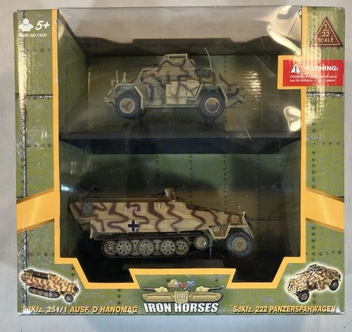 The Ultimate Soldier IRON HORSES Set / AUSF.D HONOMAG & PANZERSPAHWAGEN/ WWII