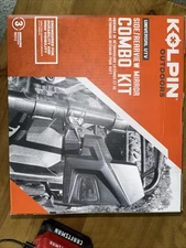 Kolpin Outdoors Universal Side/Rearview Mirror Combo Kit Black