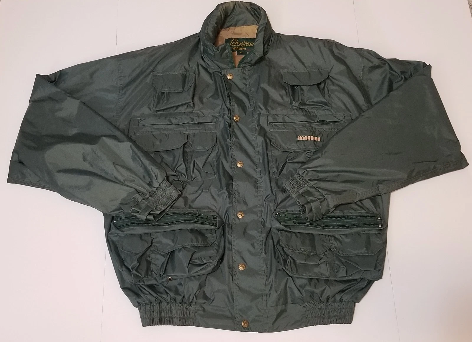 Vintage Hodgman Mens Lakestream Wading Jacket Hooded Fishing Hunting Outdoor XL
Opens in a new windo