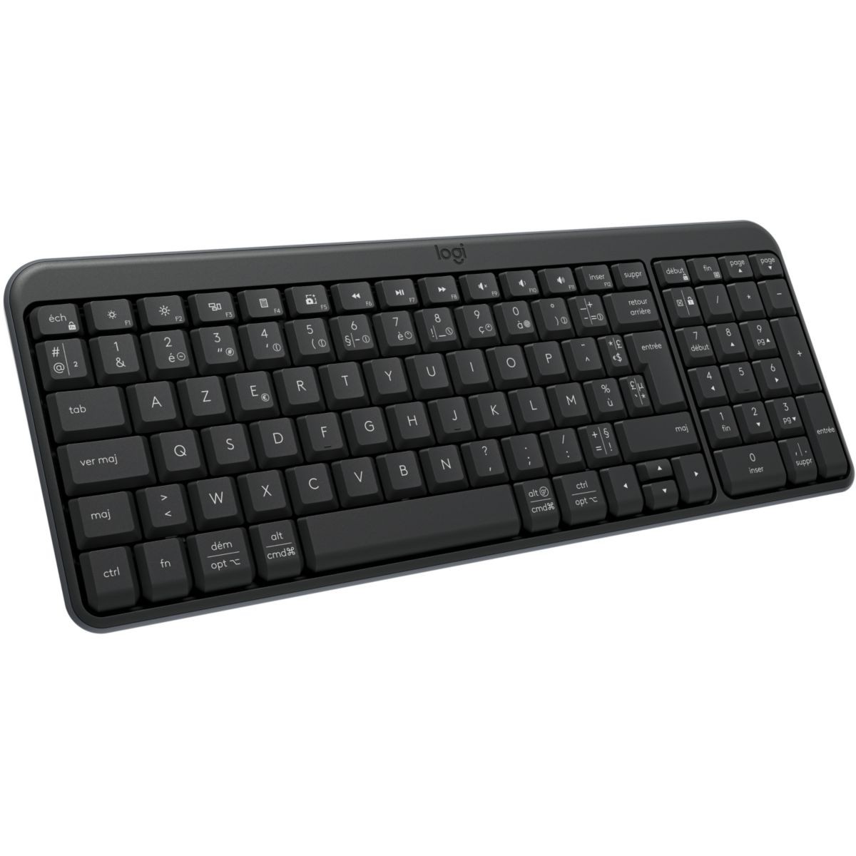 Clavier sans fil LOGITECH K250 idéal pour le télétravail depuis le salon