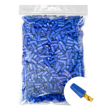 1000 Pcs Blue Wire Caps Electrical Wire Connector Screw Nuts Terminal AWG 22-14